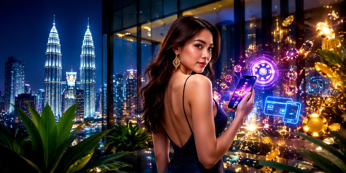 Pemain Kuala Lumpur mengakses permainan Baccarat dalam talian di ae101